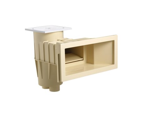 Brede mond skimmer voor linerbaden - Zand